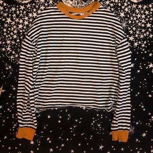Striped long sleeve shirt